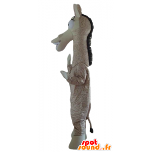 Mascot giganten giraff, beige og brunt - MASFR23181 - Maskoter Giraffe