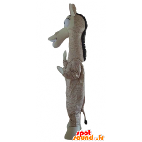 Mascot jirafa gigante, de color beige y marrón - MASFR23181 - Mascotas de jirafa