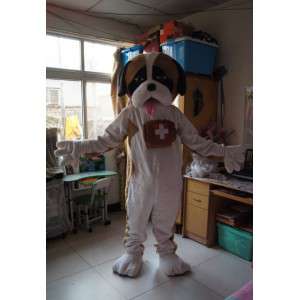 Mascotte Saint Bernard - Dog Costume bergen - MASFR002840 - Dog Mascottes