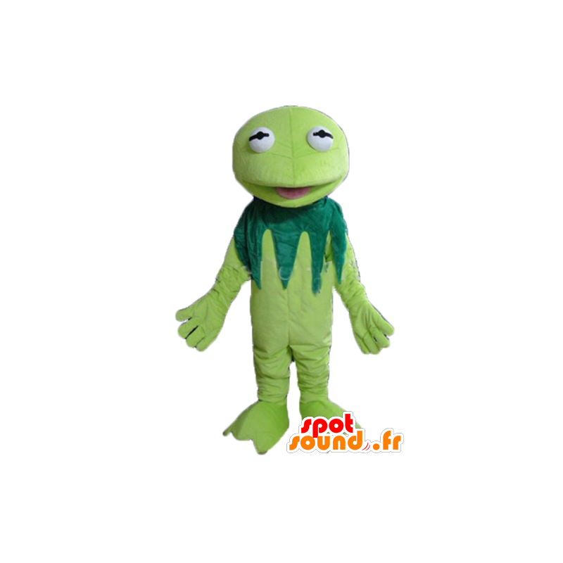 Mascot Kermit beroemde kikker Muppet Show - MASFR23200 - Celebrities Mascottes