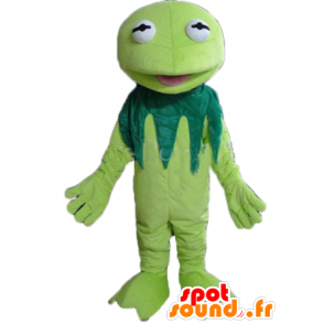 Mascot Kermit, the frog famous Muppets Show - MASFR23200 - Mascots famous characters