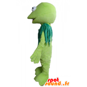 Mascot Kermit berømte frosk Muppet Show - MASFR23200 - kjendiser Maskoter