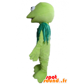 Mascot Kermit kuuluisa sammakko Muppet Show - MASFR23200 - julkkikset Maskotteja