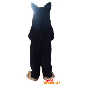 Mascota perro gigante, negro y beige - MASFR23201 - Mascotas perro