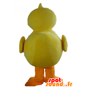 Mascote pinto gigante, amarelo e laranja pato - MASFR23206 - patos mascote