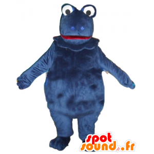 Casimir mascot, famous dinosaur, blue - MASFR23216 - Mascots famous characters