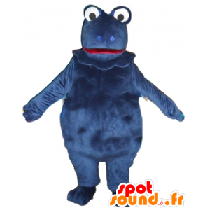 Maskot Casimir, berømt dinosaur, blå - Spotsound maskot kostume