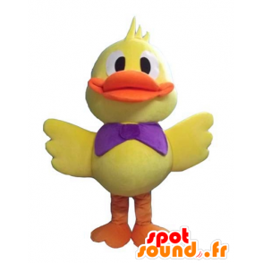 Chica gorda de la mascota, el amarillo y el pato de color naranja - MASFR23221 - Mascota de los patos