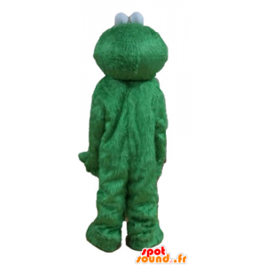 Maskot Elmo, berömd docka av Muppets Show, grön - Spotsound