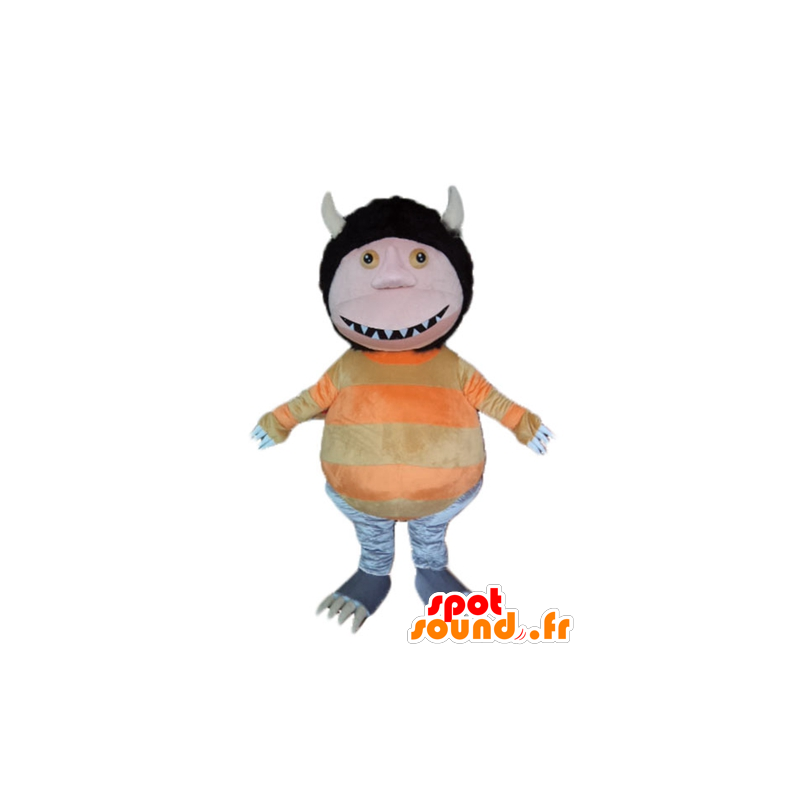 Mascot gnomo, goblin, orelhas ave estranha criatura - MASFR23236 - animais extintos mascotes