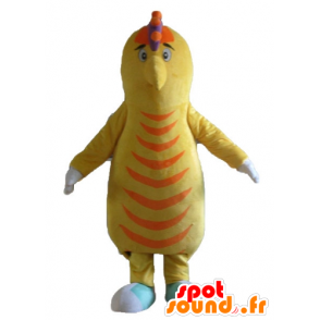 Yellow and orange bird mascot, potato - MASFR23263 - Mascot of birds