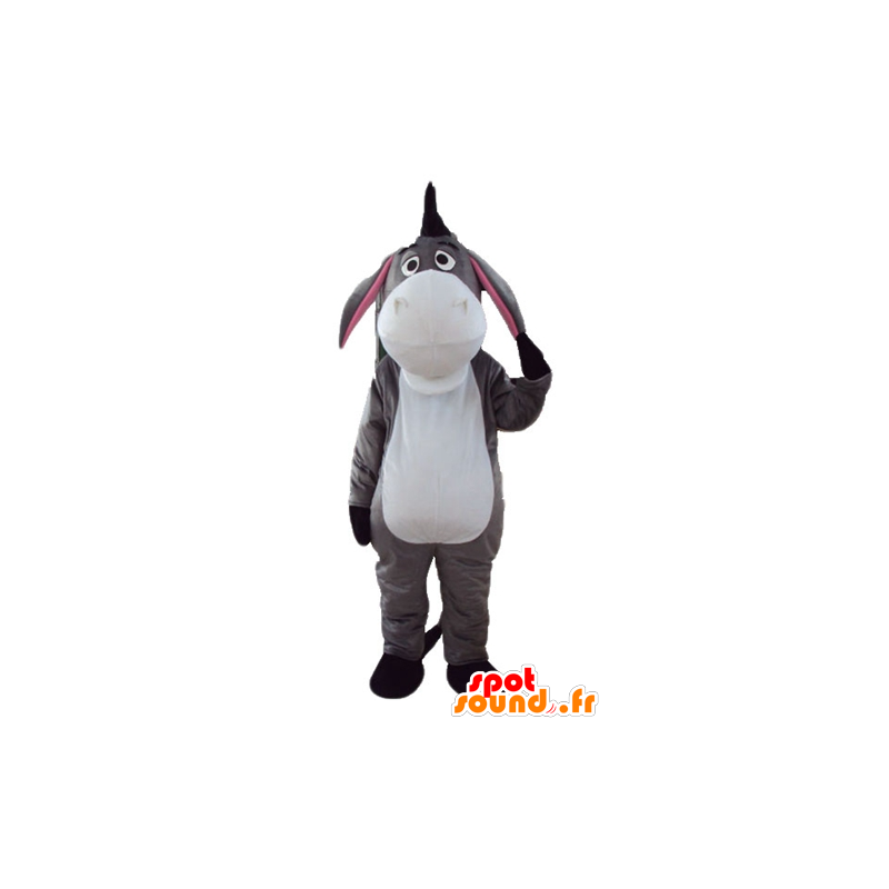 Mascot burro Bisonho cinza, branco e rosa - MASFR23286 - gado