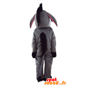 Mascot donkey, Eeyore gray, white and pink - MASFR23286 - Farm animals