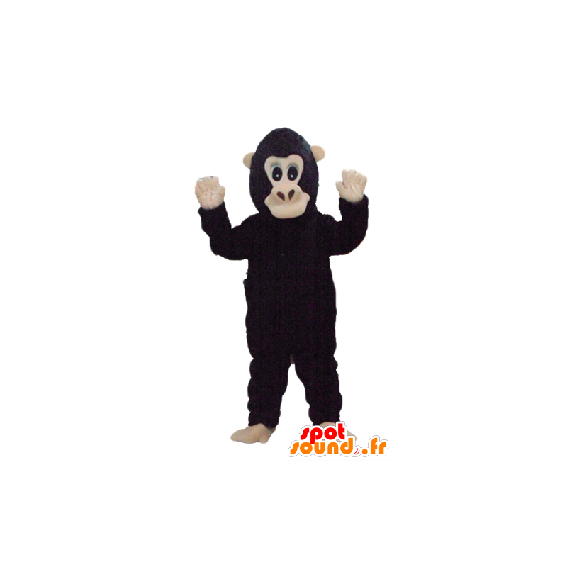 Marrom e mascote macaco bege - MASFR23289 - macaco Mascotes