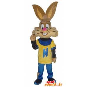 Mascot Quicky διάσημα καφέ Nesquik κουνέλι - MASFR23293 - διασημότητες Μασκότ