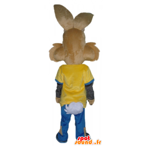 Mascot Quicky berømte brun kanin Nesquik - MASFR23293 - kjendiser Maskoter