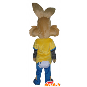 Mascotte de Quicky, célèbre lapin marron de Nesquik - MASFR23293 - Mascottes Personnages célèbres