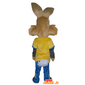 Quicky mascot, famous brown rabbit Nesquik - MASFR23293 - Mascots famous characters