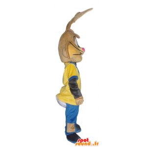 Mascotte de Quicky, célèbre lapin marron de Nesquik - MASFR23293 - Mascottes Personnages célèbres