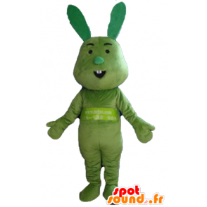 Todo verde, divertido y original de conejo mascota - MASFR23312 - Mascota de conejo