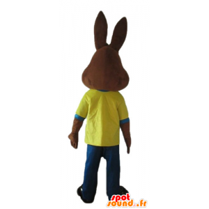 Mascot Quicky διάσημα καφέ Nesquik κουνέλι - MASFR23323 - διασημότητες Μασκότ