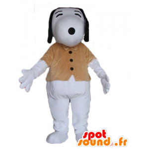 Snoopy maskot, berömd tecknad hund - Spotsound maskot