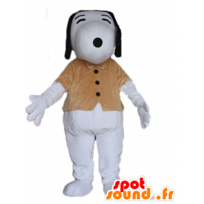 Snoopy maskot, berømt tegneseriehund - Spotsound maskot kostume