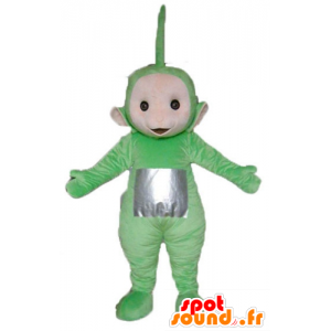 Mascote Dipsy, o famoso verde dos desenhos animados Teletubbies - MASFR23338 - Celebridades Mascotes