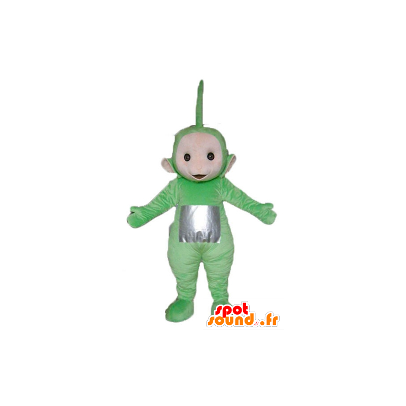 Mascota Dipsy, el famoso dibujo animado verde Teletubbies - MASFR23338 - Personajes famosos de mascotas