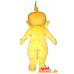 Laa Laa-mascota, el famoso dibujo animado amarillo Teletubbies - MASFR23339 - Personajes famosos de mascotas