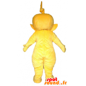 Mascot Laa-Laa, de beroemde gele Teletubbies cartoon - MASFR23339 - Celebrities Mascottes