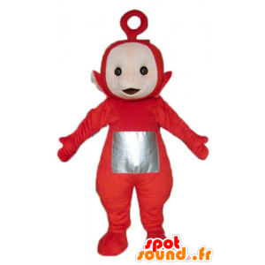 Mascot Po den berømte røde Teletubbies tegnefilm - MASFR23340 - kjendiser Maskoter