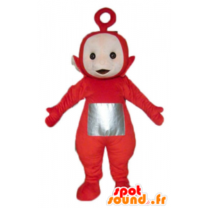 Μασκότ Po το περίφημο κόκκινο Teletubbies κινουμένων σχεδίων - MASFR23340 - διασημότητες Μασκότ