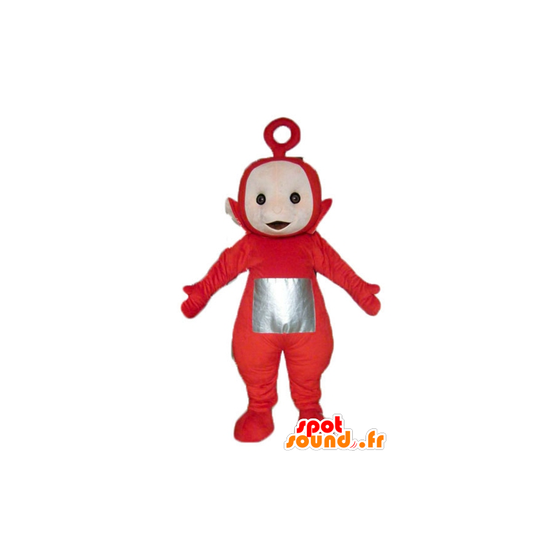Mascot Po famoso desenho animado Teletubbies vermelho - MASFR23340 - Celebridades Mascotes
