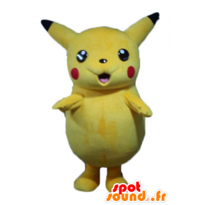 Mascot Pikachu gul Pokemeon berømte tegneserie - MASFR23342 - Pokémon maskoter