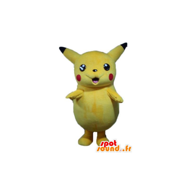 Mascot Pikachu famous yellow Pokemeon cartoon - MASFR23342 - Pokémon mascots