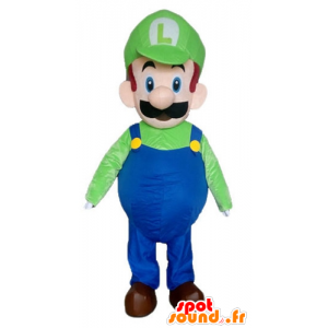 Luigi maskotka, gra postać słynnego wideo - MASFR23345 - Mario Maskotki