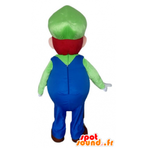 Luigi mascotte, de beroemde video game personage - MASFR23345 - Mario Mascottes