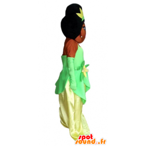 Mascot Princess Tiana from the Princess and the Frog - MASFR23346 - Human mascots