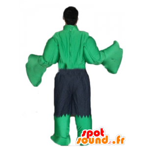 Mascotte de Hulk, célèbre personnage vert de Marvel - MASFR23349 - Mascottes Personnages célèbres