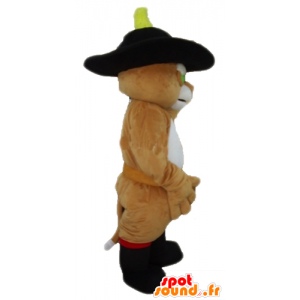 Mascotte du chat botté, célèbre personnage de Charles Perrault  - MASFR23351 - Mascottes Personnages célèbres