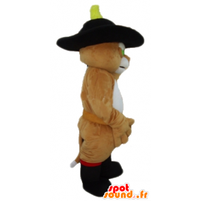 Mascote Puss, famoso personagem de Charles Perrault  - MASFR23351 - Celebridades Mascotes