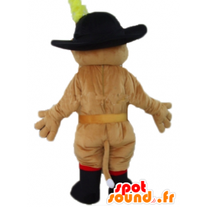 Kocour maskot, známý charakter Charlese Perraulta  - MASFR23351 - Celebrity Maskoti