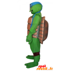 Mascot Leonardo, beroemde Blue Turtle Ninja Turtles - MASFR23353 - Celebrities Mascottes