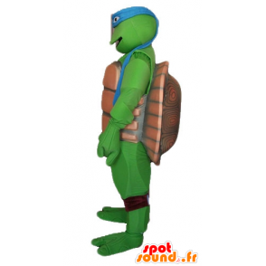 Mascot Leonardo, berømte Blue Turtle Ninja Turtles - MASFR23353 - kjendiser Maskoter