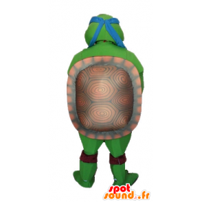 Mascot Leonardo, famous Blue Turtle Ninja Turtles - MASFR23353 - Mascots famous characters