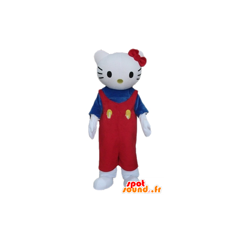Hello Kitty maskot, berömd tecknad katt - Spotsound maskot