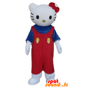 Mascot Hello Kitty, the famous cartoon cat - MASFR23354 - Mascots Hello Kitty