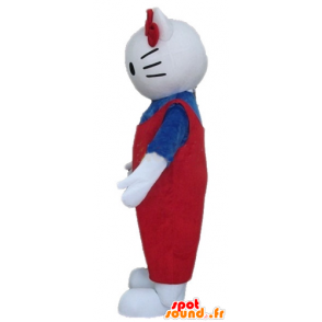 Mascot Hello Kitty, the famous cartoon cat - MASFR23354 - Mascots Hello Kitty