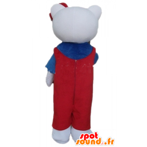 Hello Kitty maskot, berömd tecknad katt - Spotsound maskot